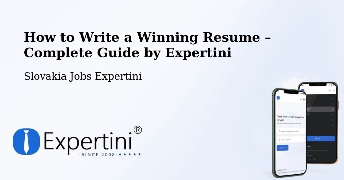 Resume Writing Guide for Job Seekers – Detva - Detva, Slovakia Jobs Expertini
